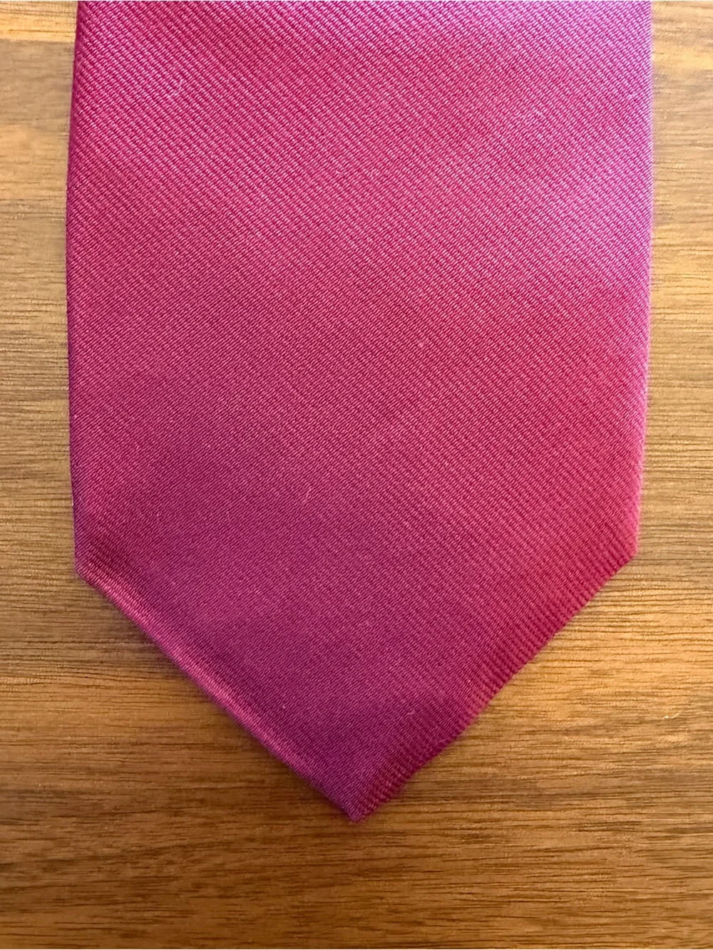 Brooks Brothers Raspberry Pink Silk Tie